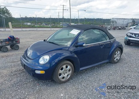 2003 Volkswagen New Beetle Gls из США, поврежденный, VIN 3VWCK21YX3M307438